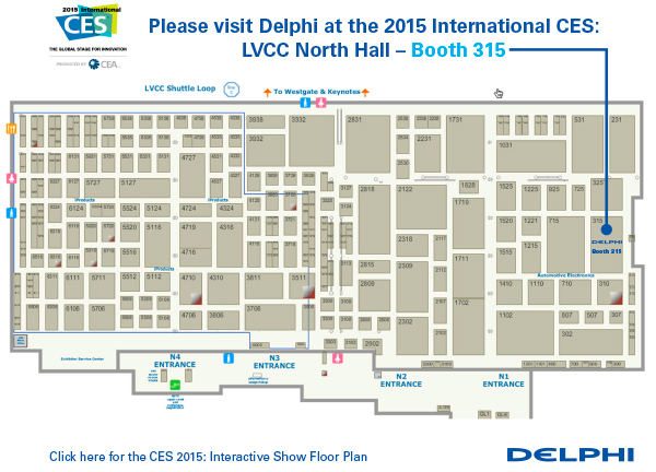 Delphi-2015-CES-Floorplan-Map